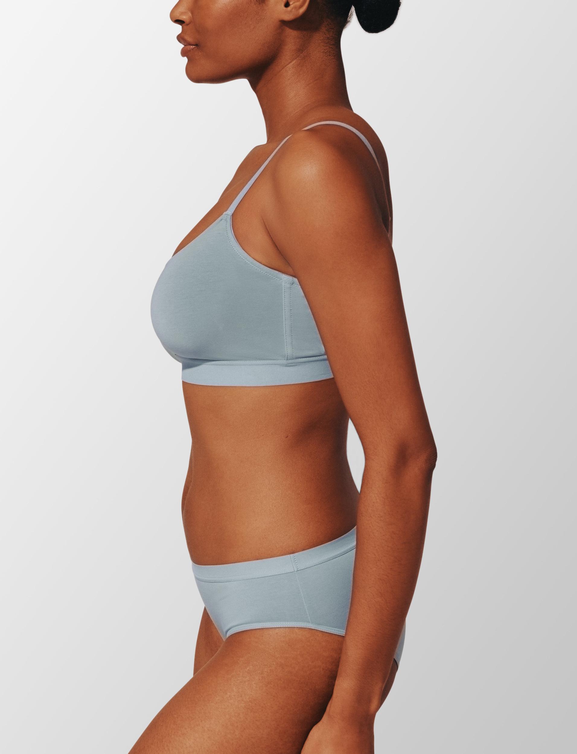 Organic Cloud Cotton Scoop Bralette Product Image