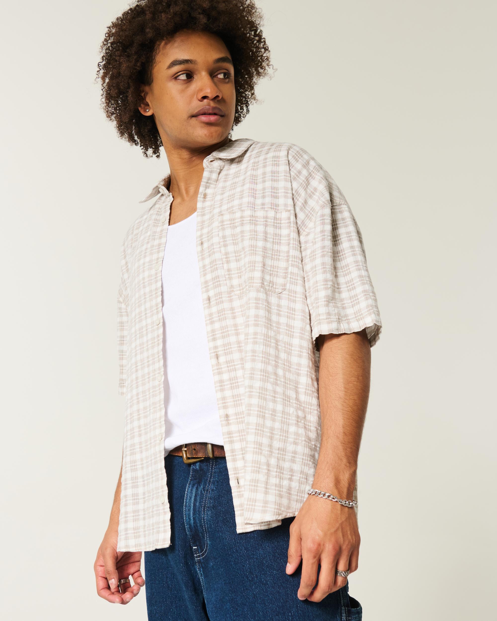 Baggy Short-Sleeve Shirt Product Image