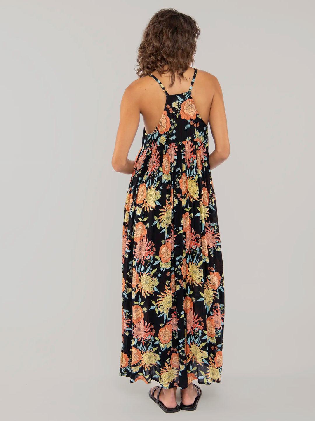 Reyna Deep V-Neck Maxi Dress Product Image