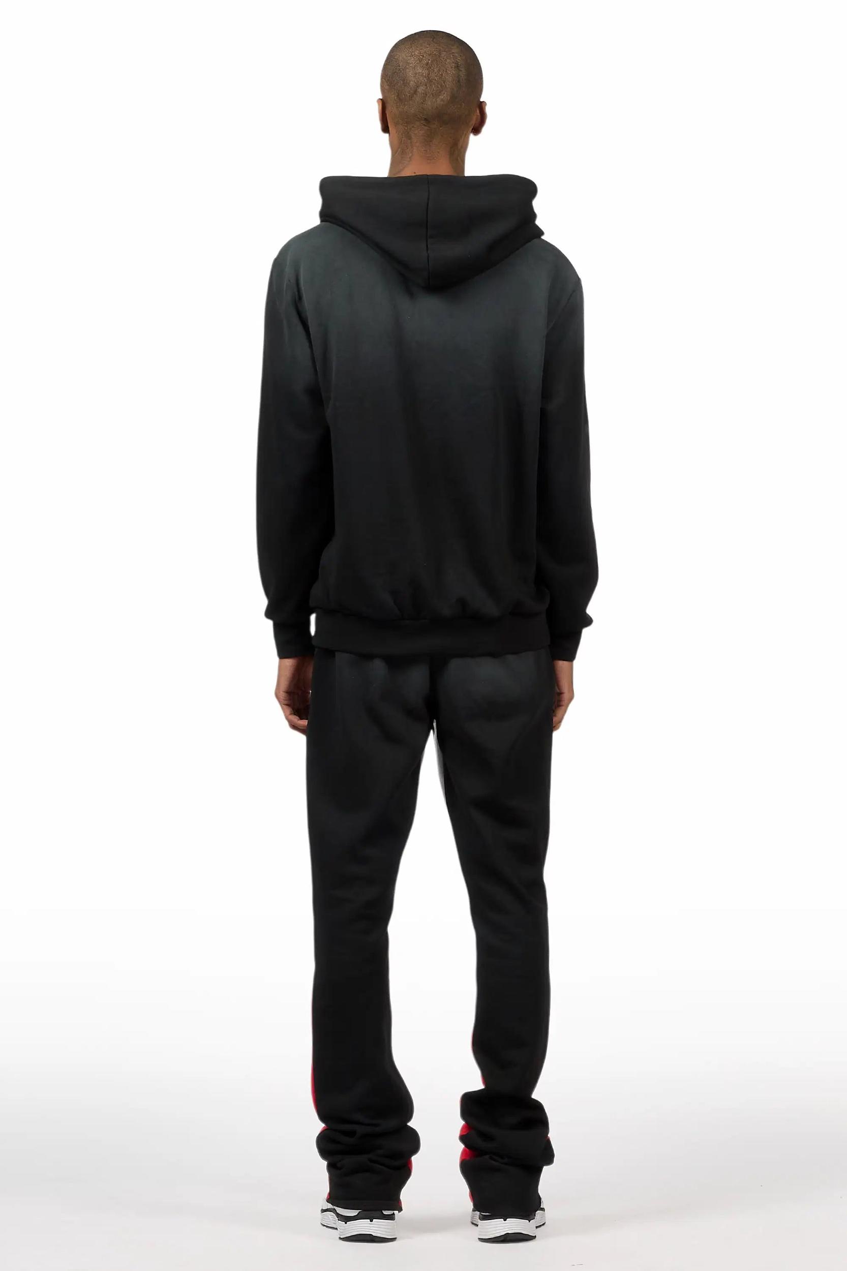 Nelly 2.0 Black/Black T-Shirt/Relaxed Track Set Male Product Image