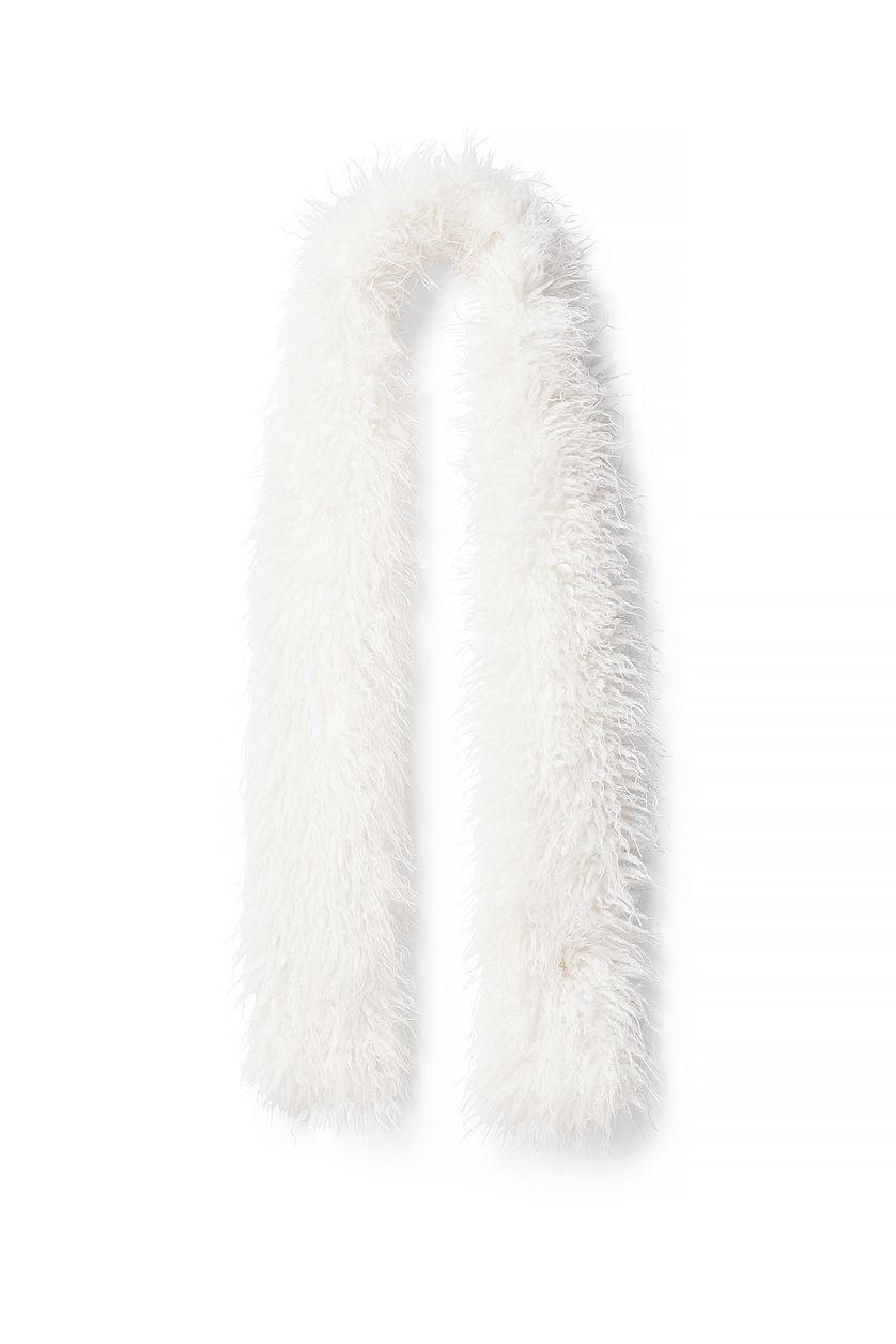Faux Fur Long Scarf Product Image