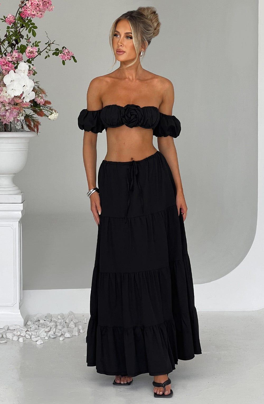 Carmen Top - Black Product Image