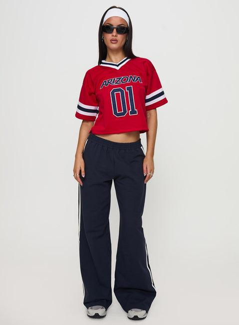 U of A Football Jersey Red Product Image