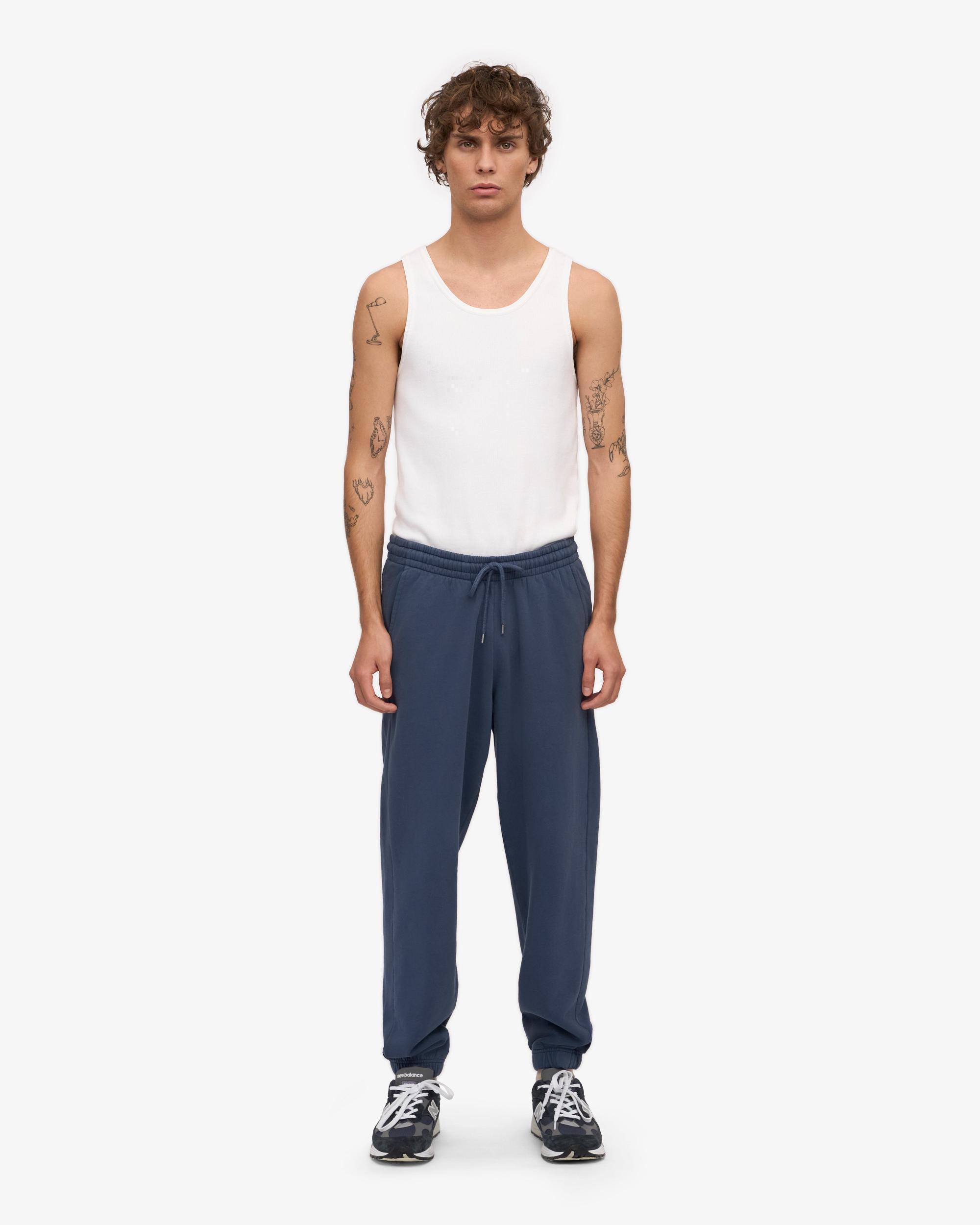 Organic Sweatpants - Petrol Blue Product Image