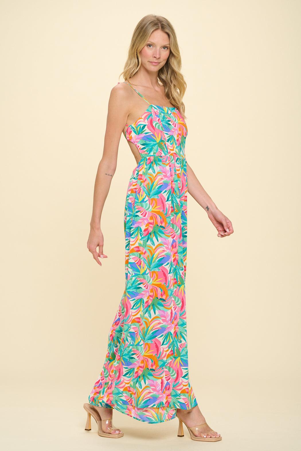 Palm Cora Dress Product Image