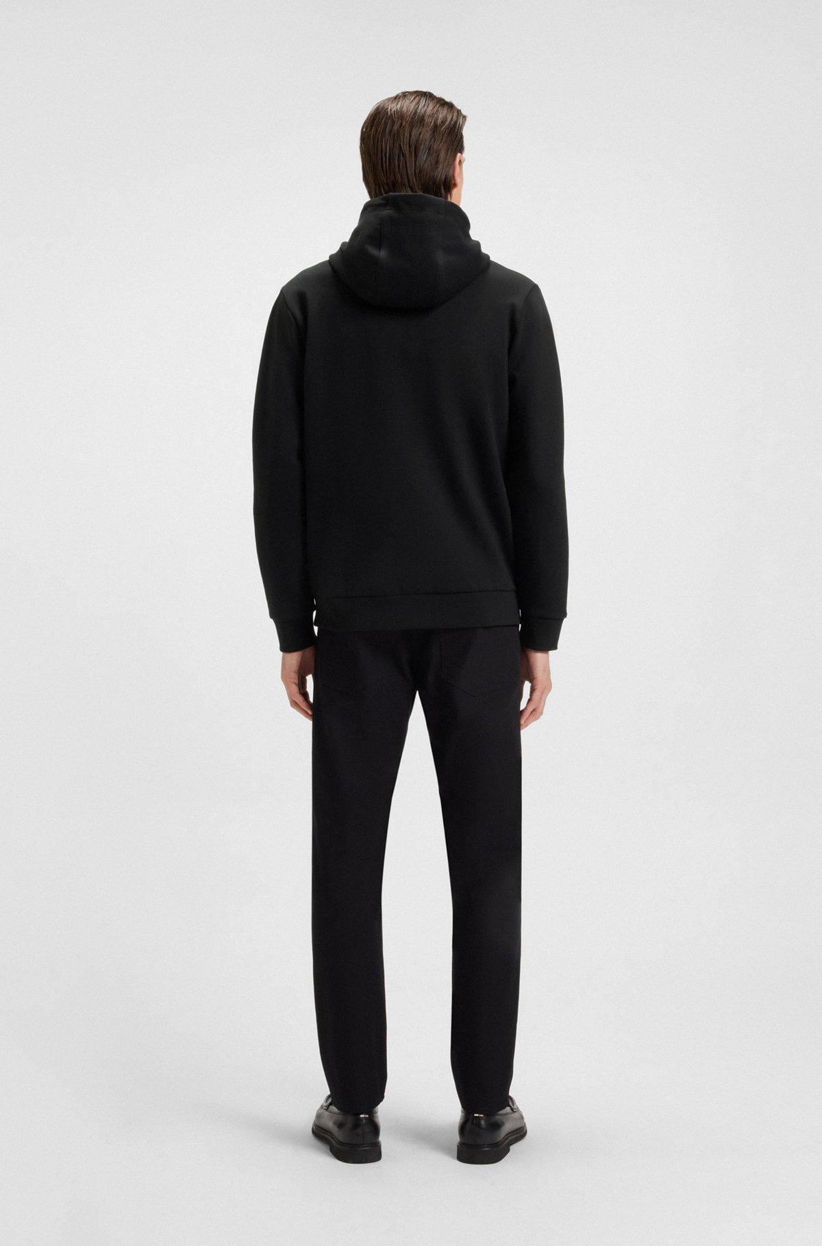 Zip-up hoodie with Double B monogram Product Image