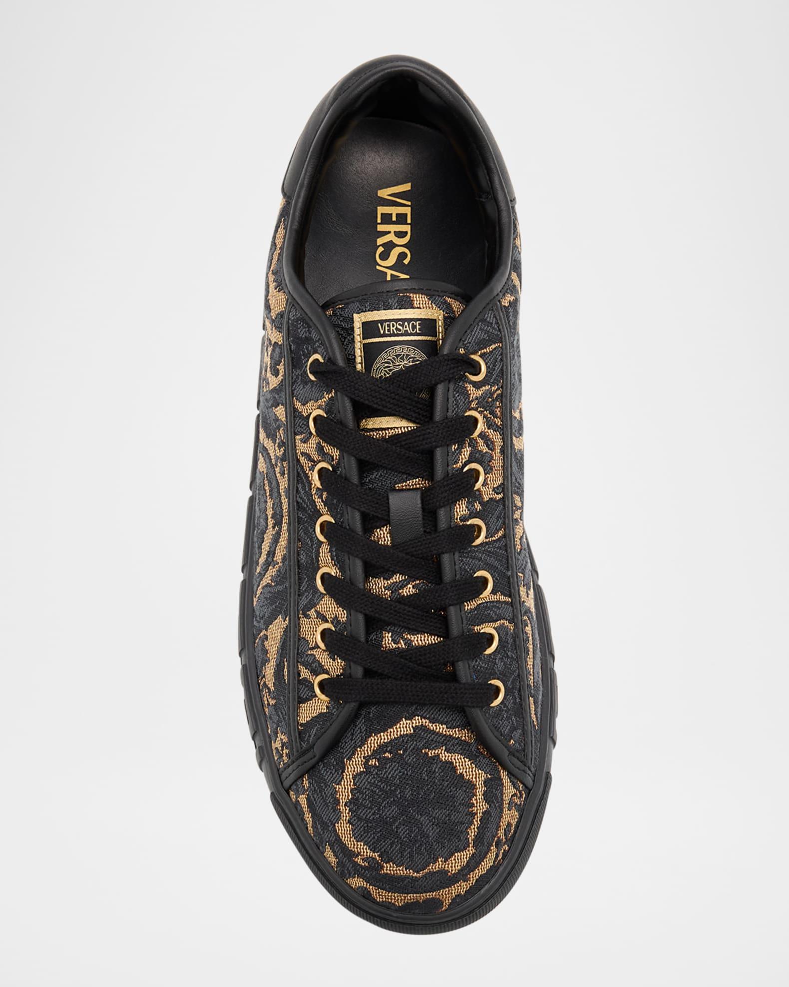 Men's Baroque Jacquard Low-Top Sneakers Product Image