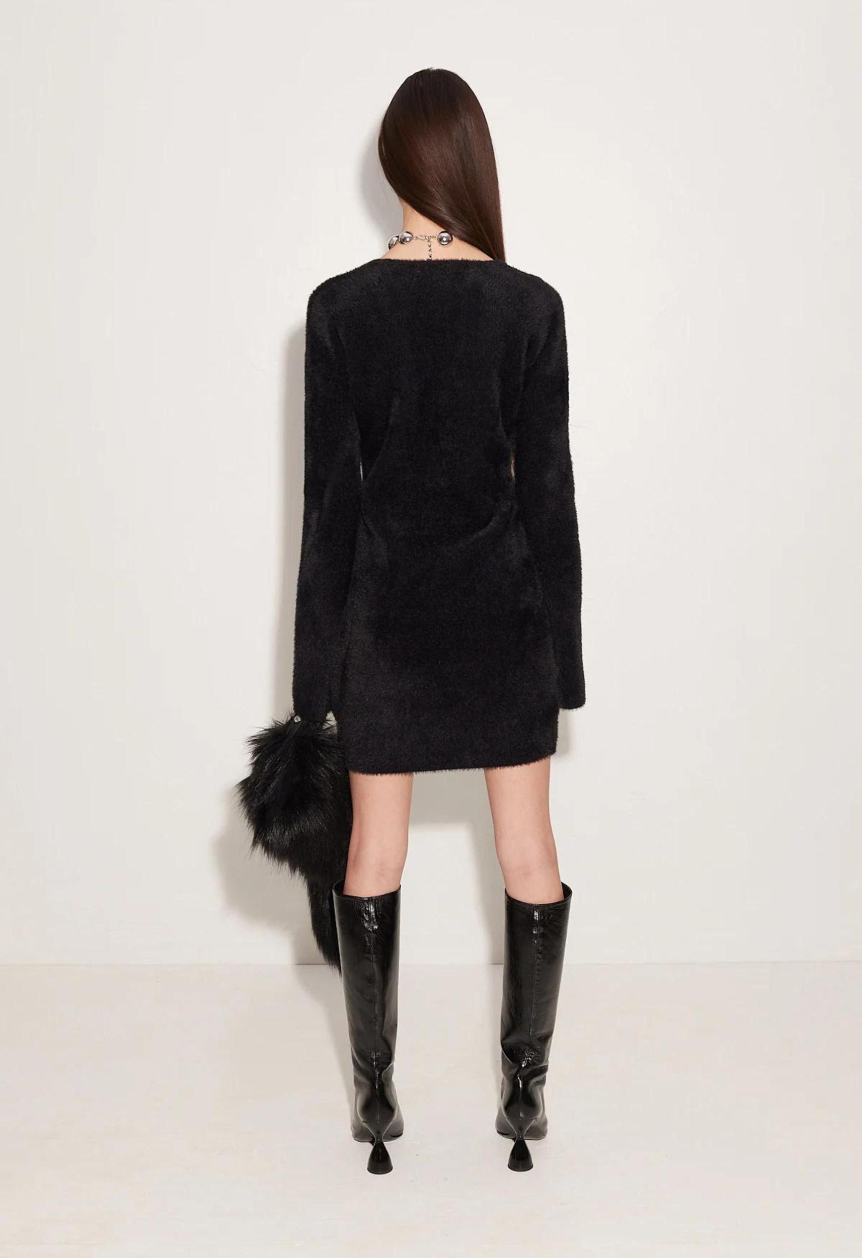 Pop Dress in Black Product Image