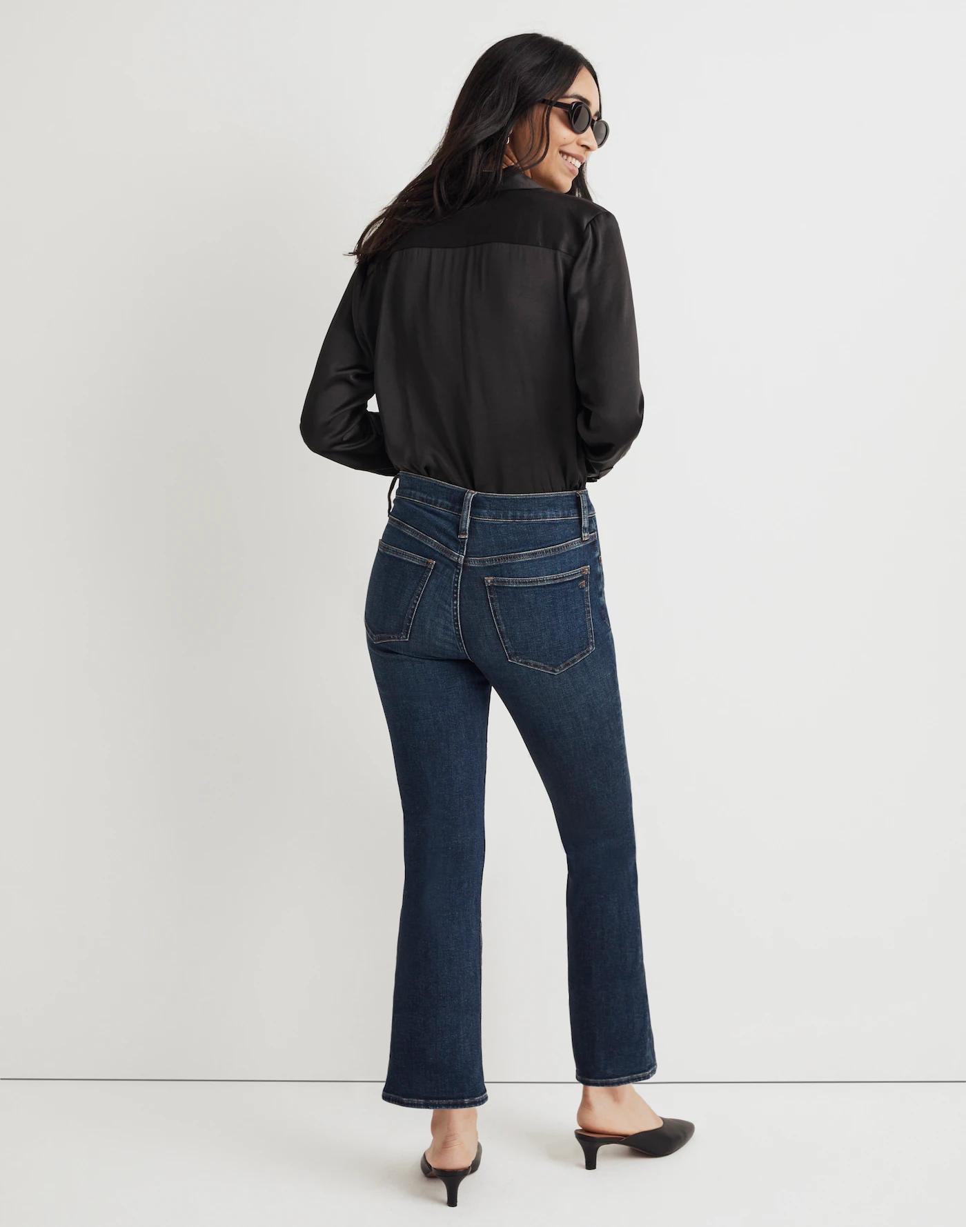 Petite Kick Out Crop Jeans Product Image