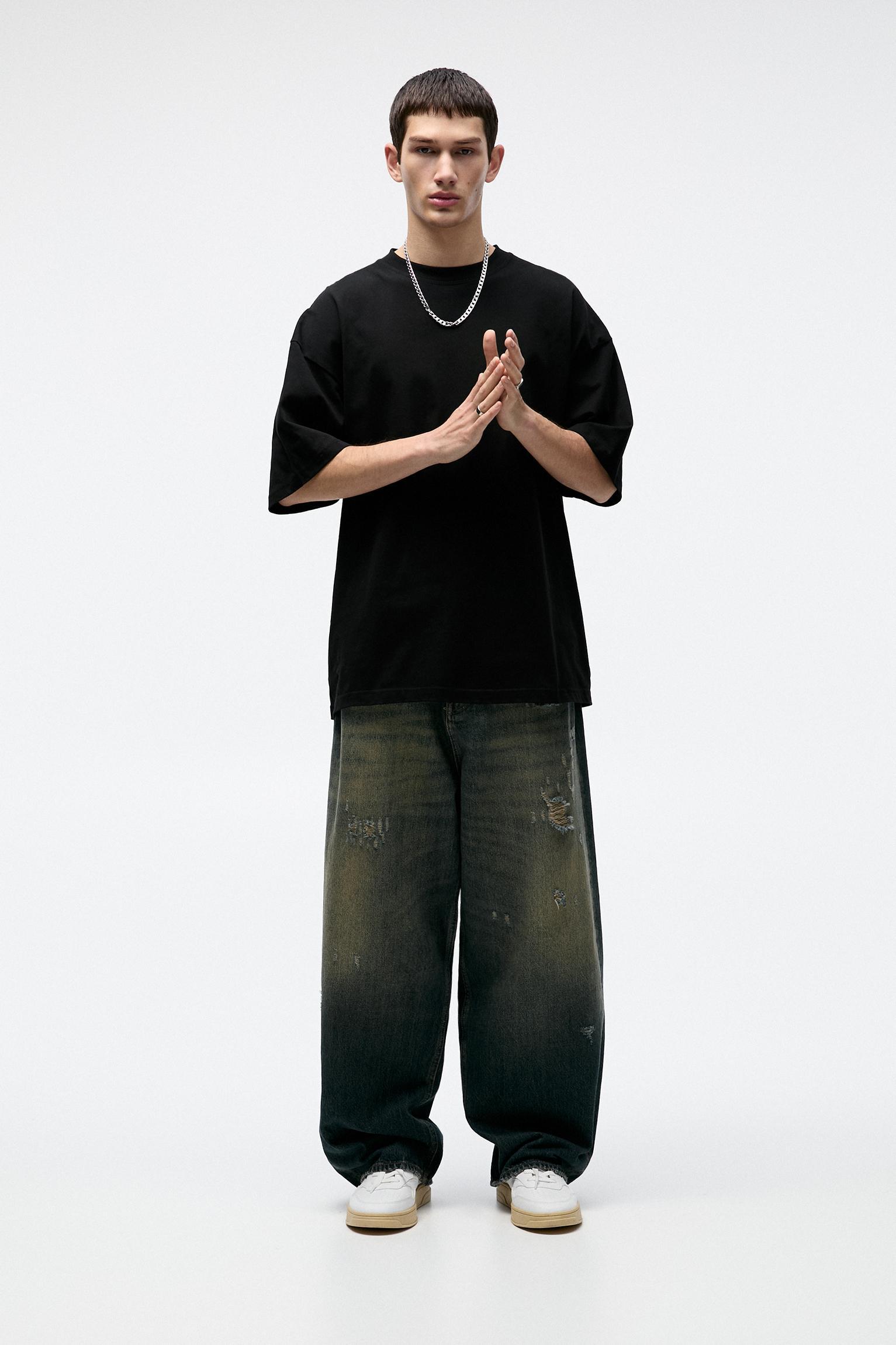 Extra loose short sleeve T-shirt Product Image