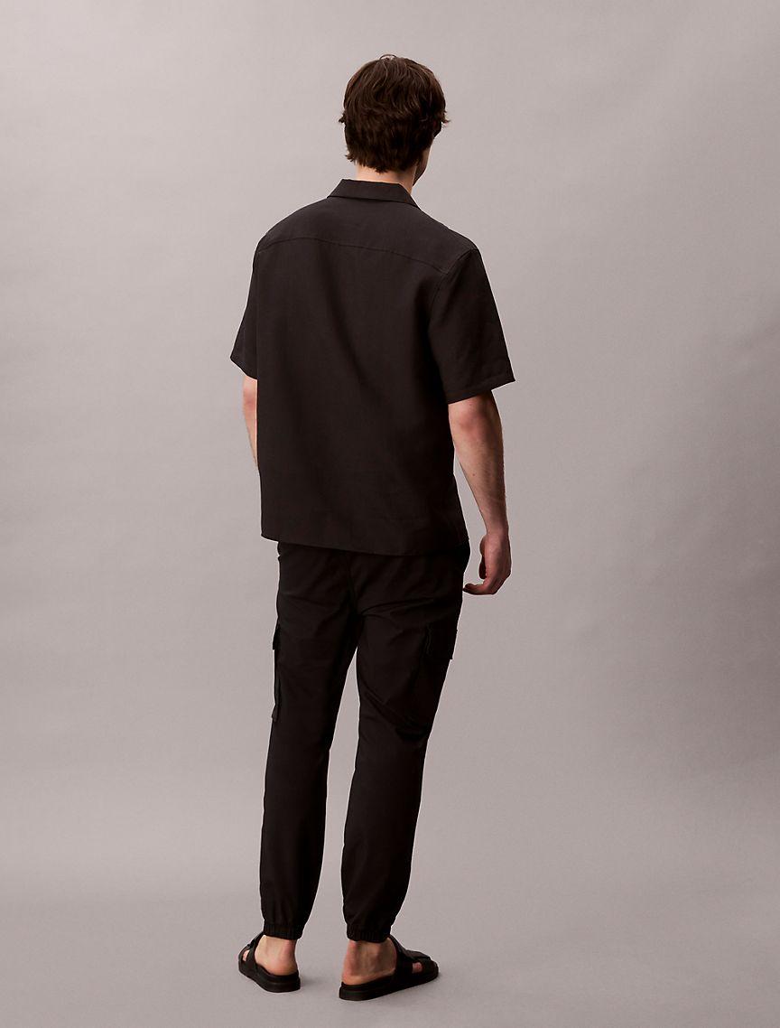 Cotton Blend Skinny Cargo Ripstop Pants Product Image