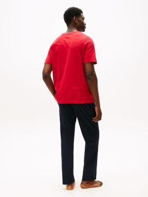 Sueded Cotton Jersey Sleep Set Product Image