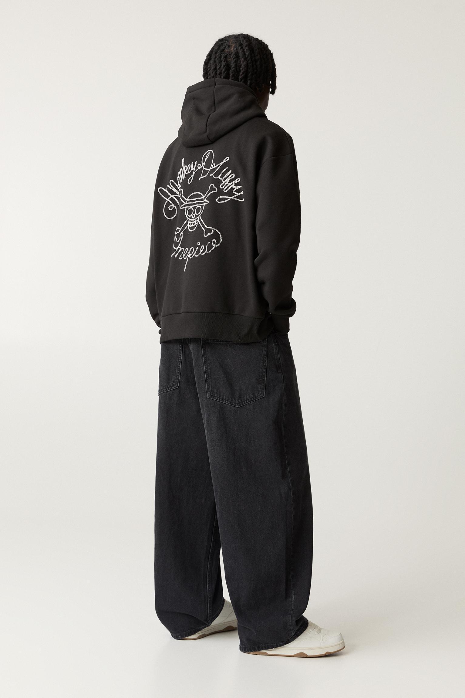 One Piece black hoodie Product Image