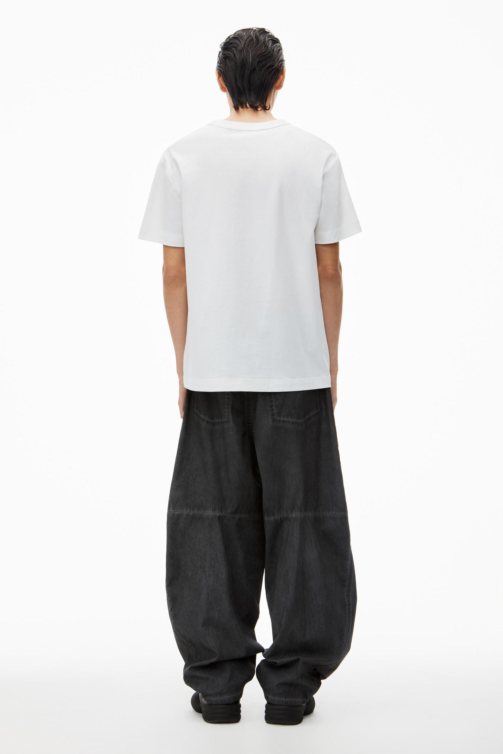 Unisex Pocket Tee In High Twist Jersey Product Image