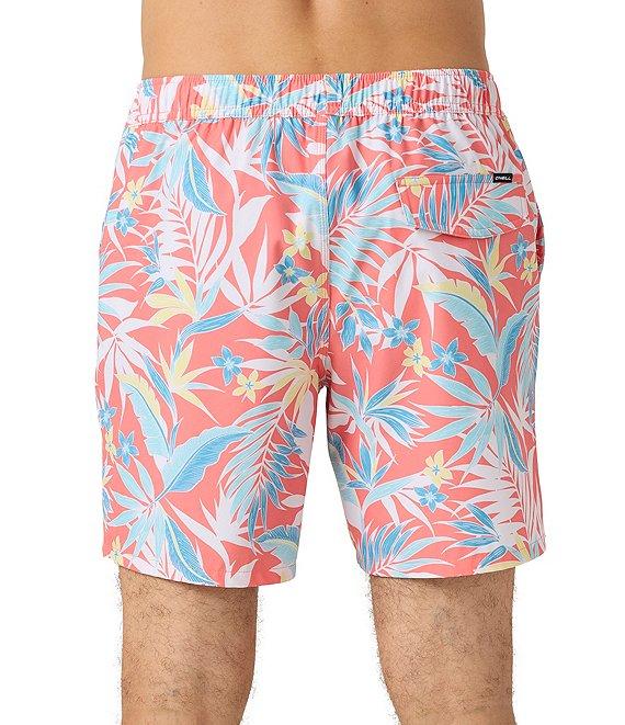 O'Neill Hermosa E-Waist Printed 17#double; Outseam Swim Trunks Product Image