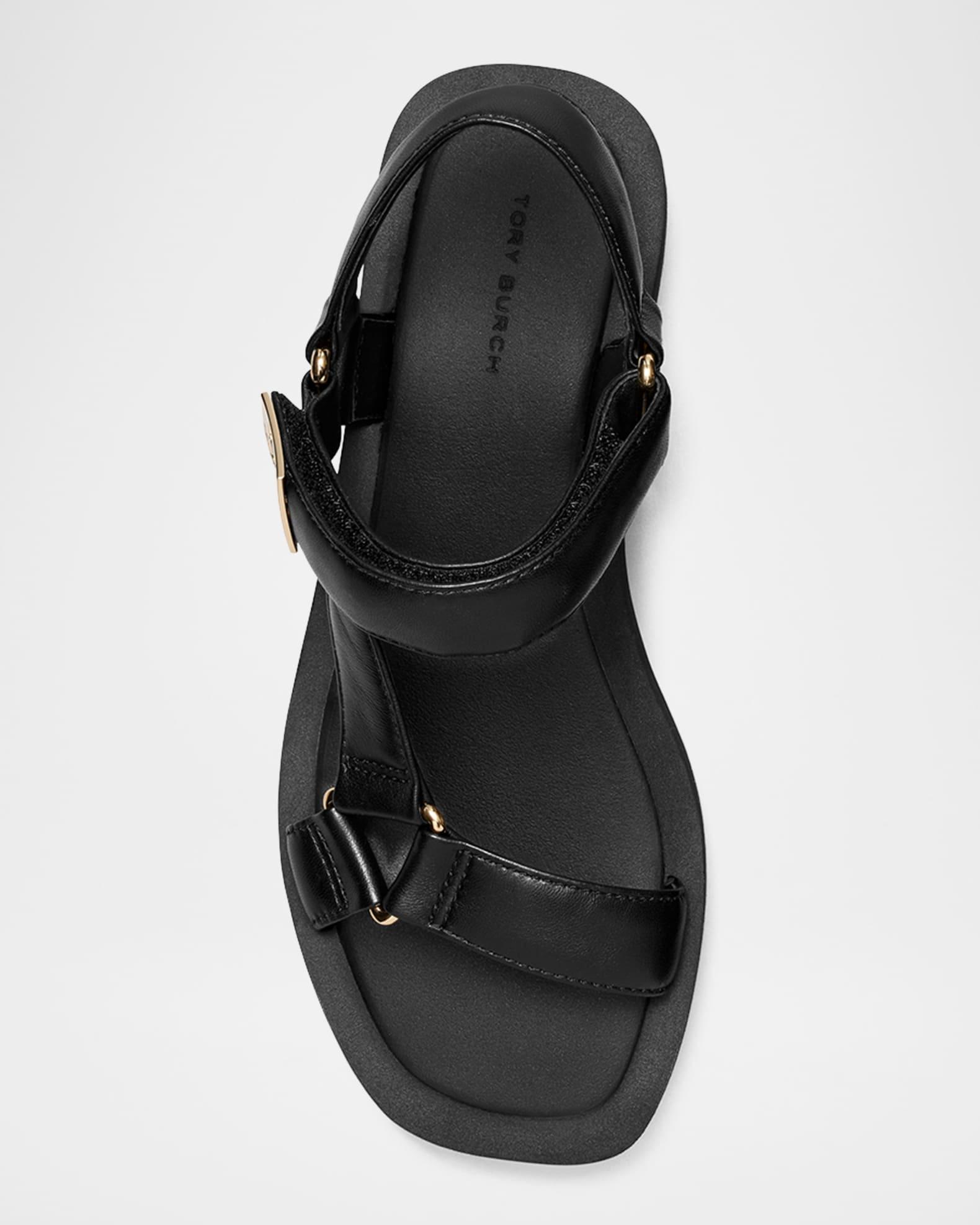 Mellow Leather Grip Platform Sandals Product Image
