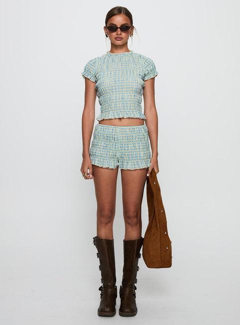 Go Retro Shirred Set Multi Product Image