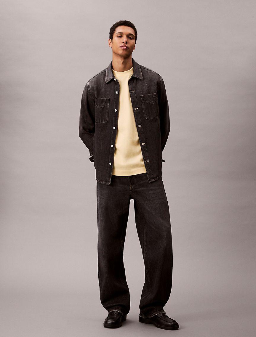 Embroidered Monogram Logo Relaxed T-Shirt  Product Image