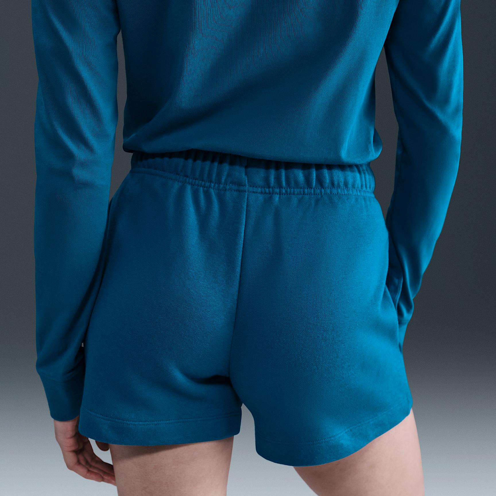 Womens Nike Sportswear Club Fleece Mid-Rise Shorts | DQ5802-301 Product Image