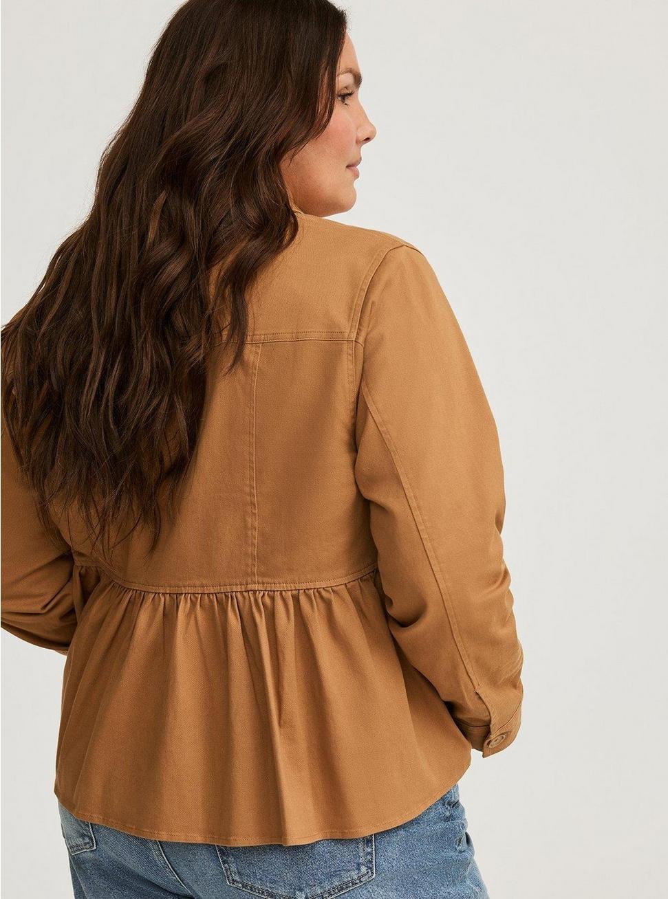 Peplum Utility Jacket Product Image