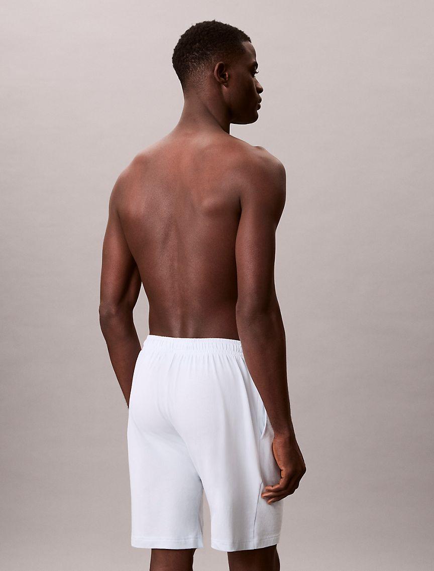 Icon Cotton Stretch Monologo Sleep Shorts Product Image