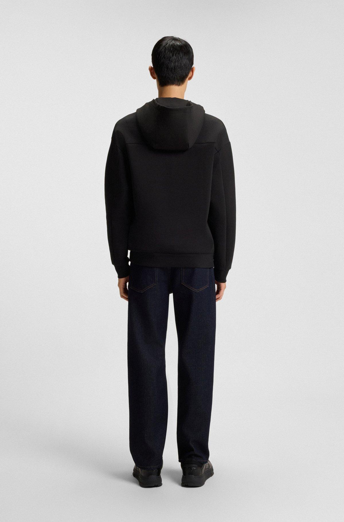 Stacked-logo hoodie in a cotton blend Product Image