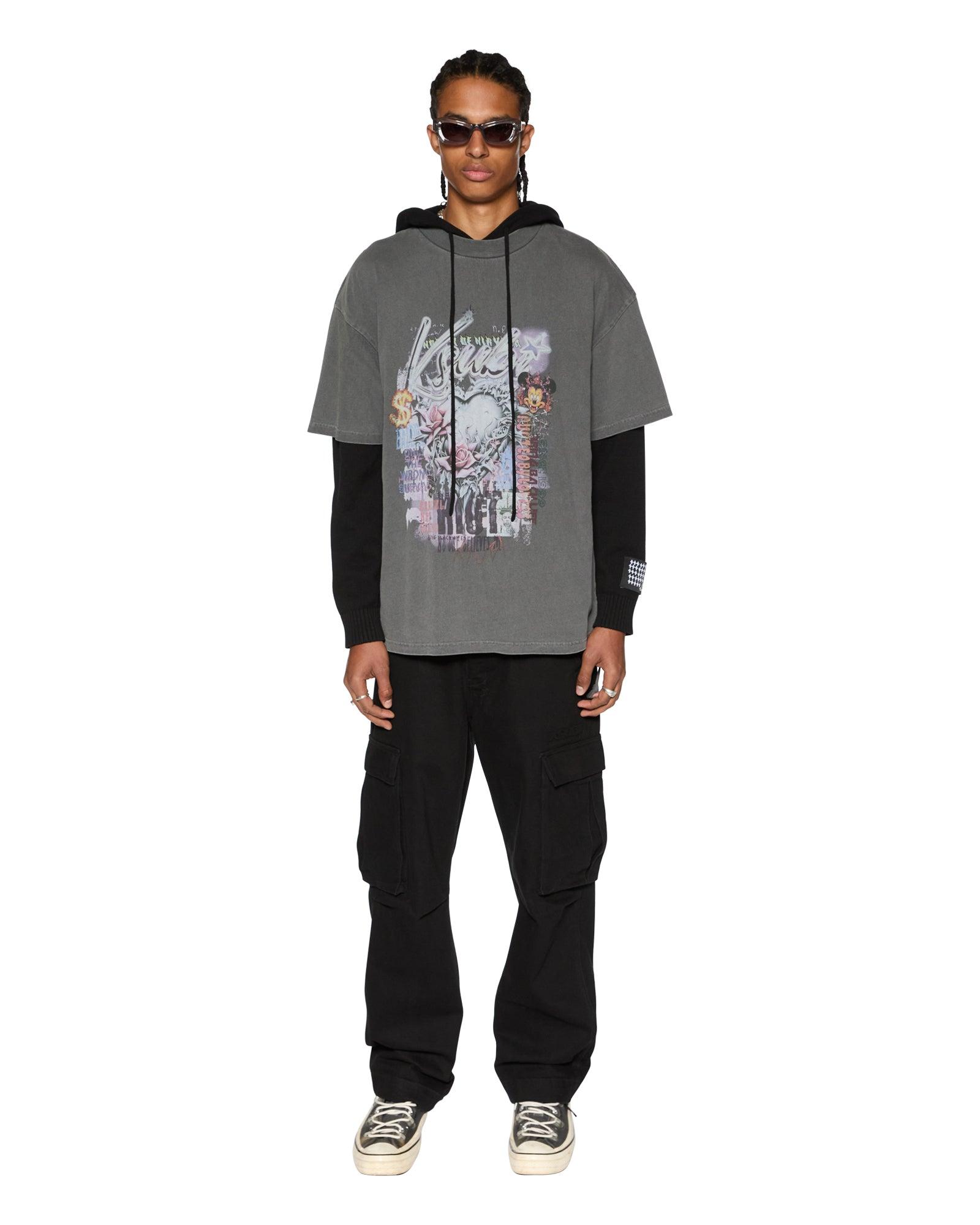 SKETCH EKCESS SS TEE CHARCOAL Male Product Image