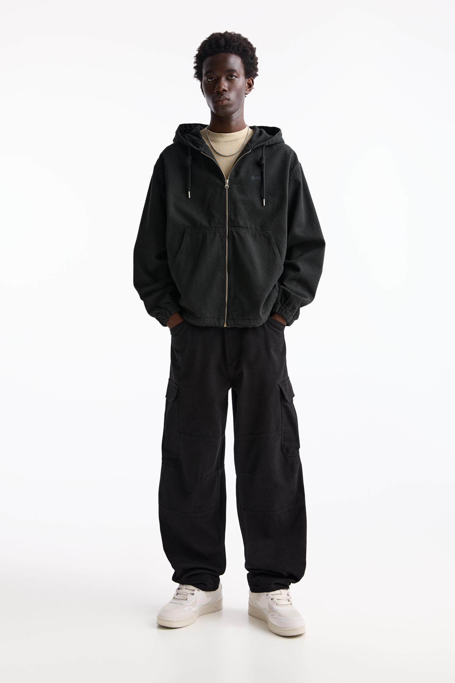 Cargo pants with seams Product Image