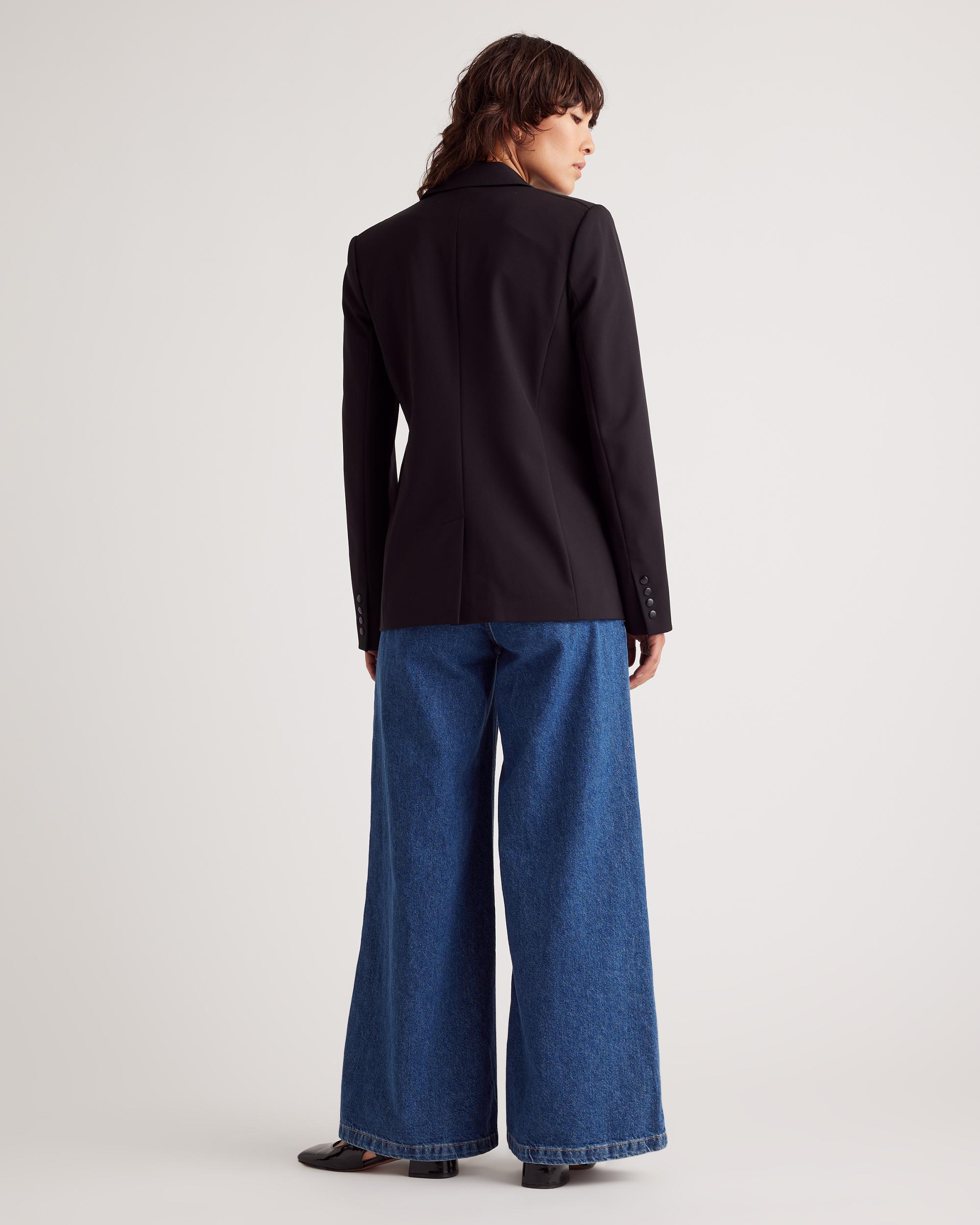 Quince | Women's Scuba Single Breasted Convertible Blazer Nylon Product Image