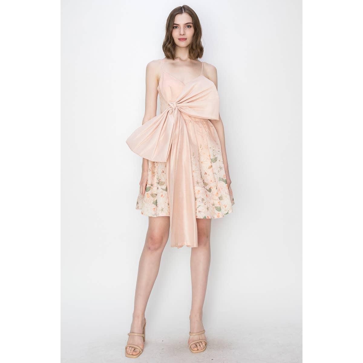 Blush Bow Dress Product Image
