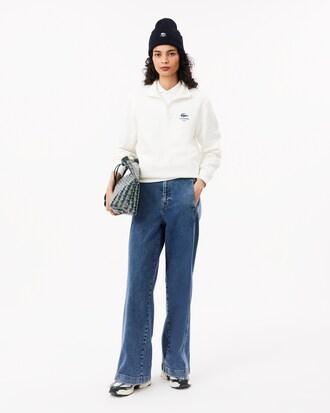 Ribbed Cotton Badge Beanie Product Image