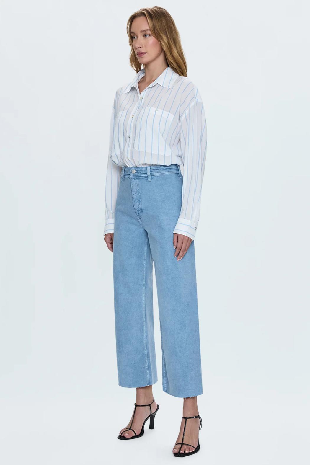 "Penny" High Rise Wide Leg Jean Product Image