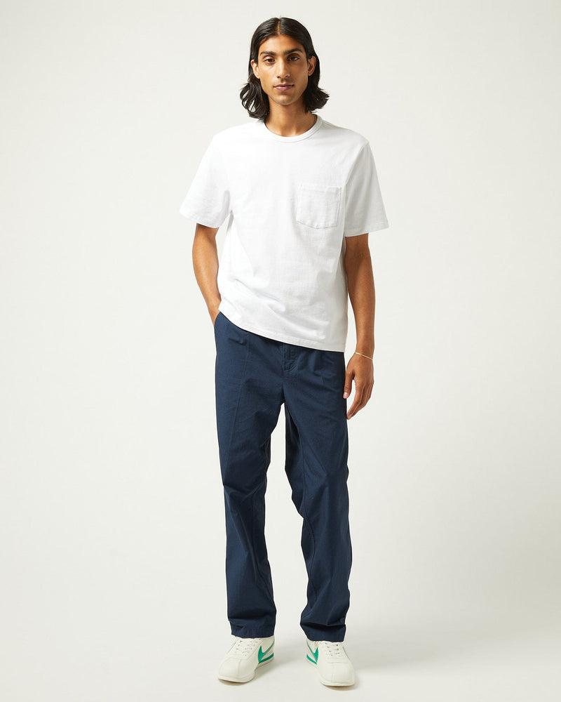 Sateen Trouser - Navy Product Image
