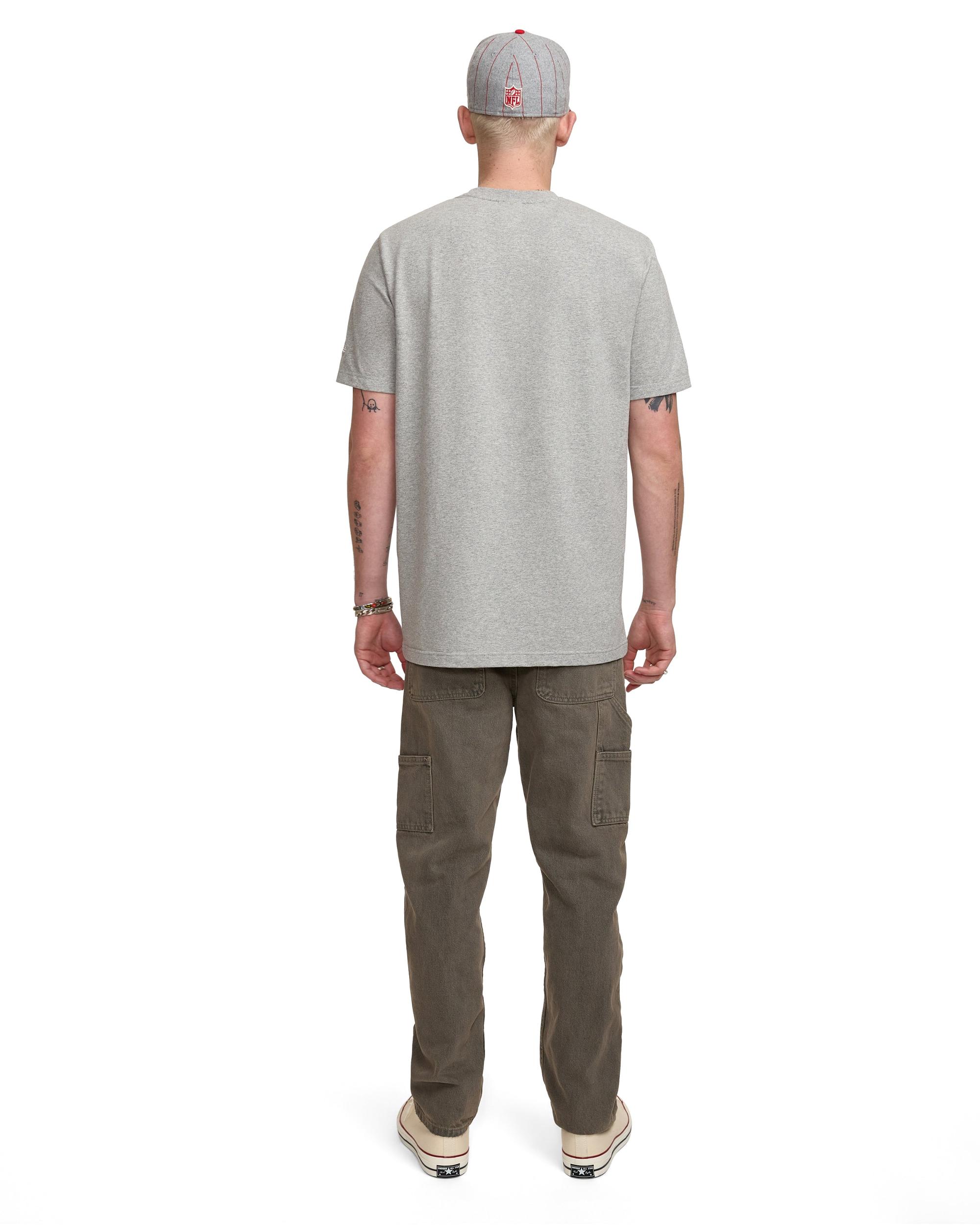 San Francisco 49ers Gray Logo Select T-Shirt Male Product Image