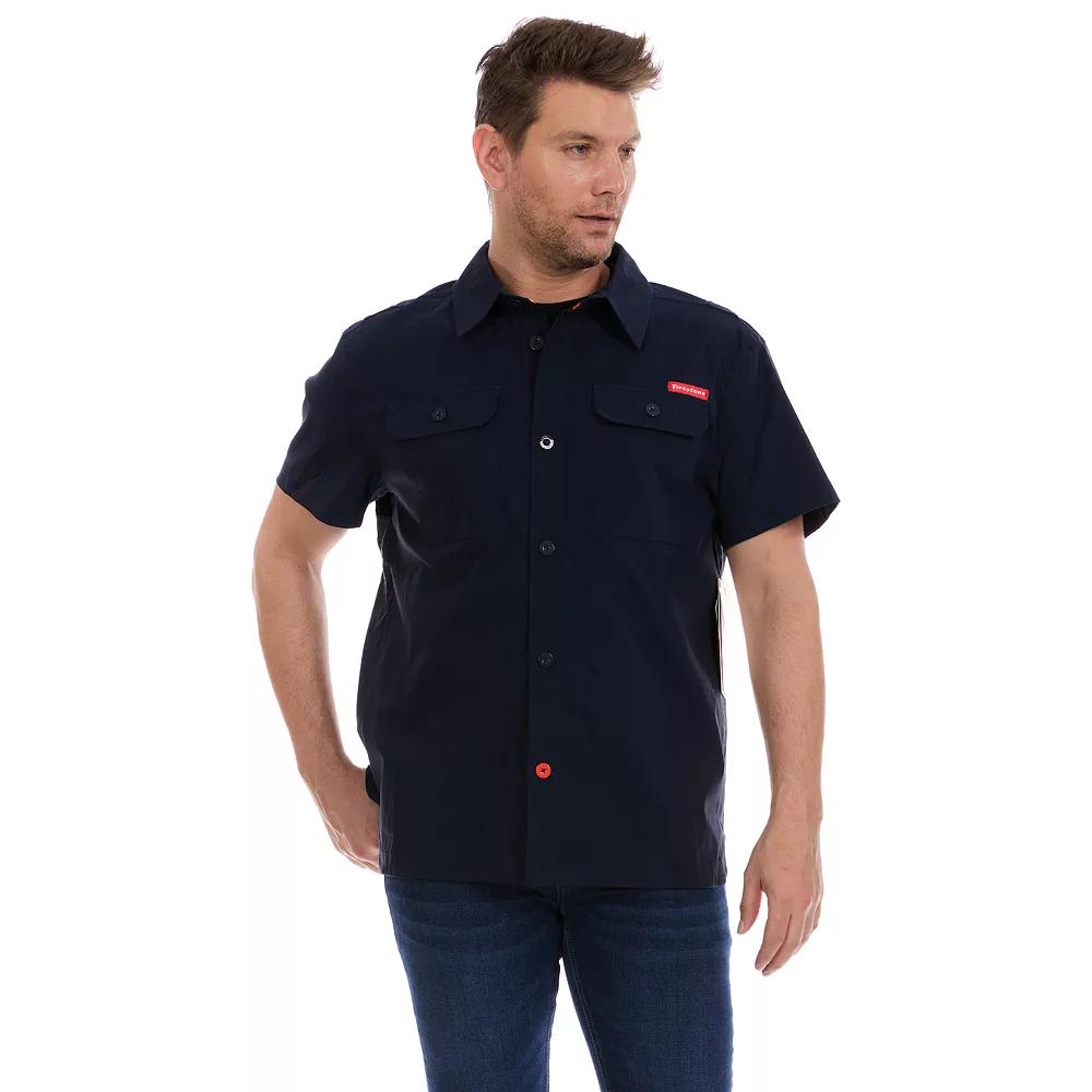 Men's Firestone Short Sleeve Mechanic Workshirt,  Product Image
