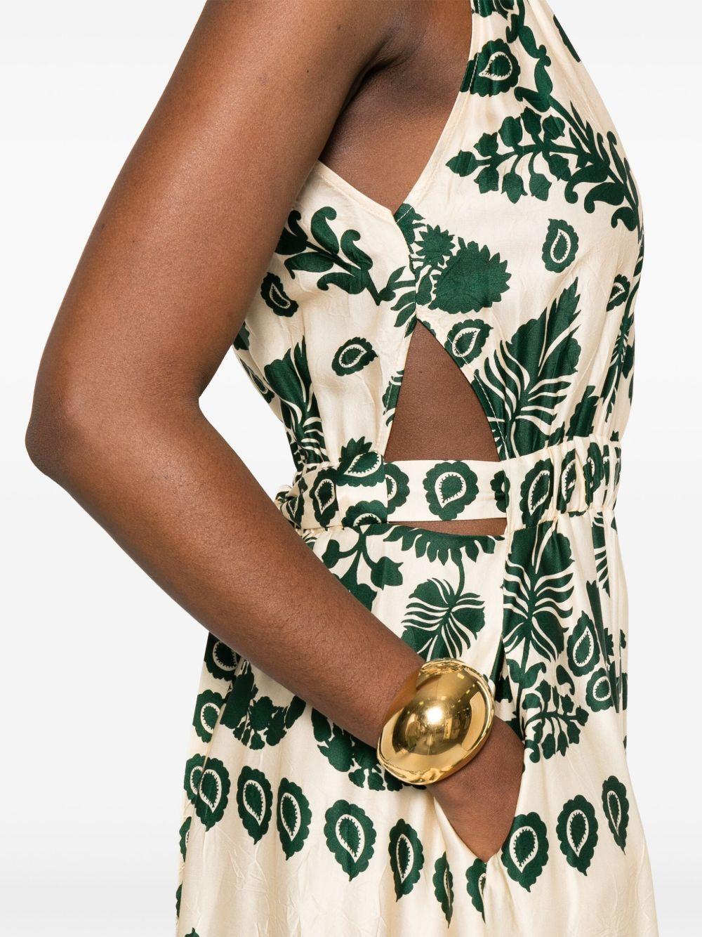 paisley-print maxi dress Product Image