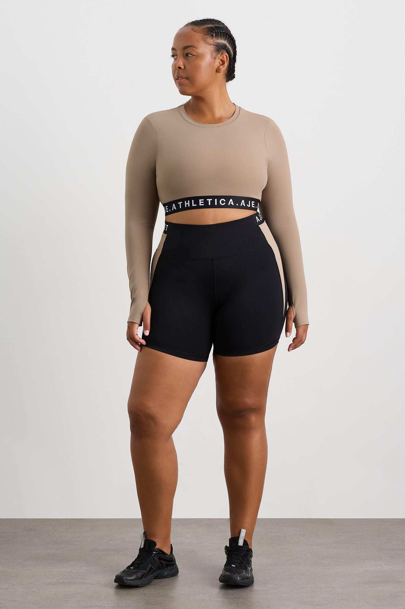 Contrast Layered Crop Top 380 Product Image
