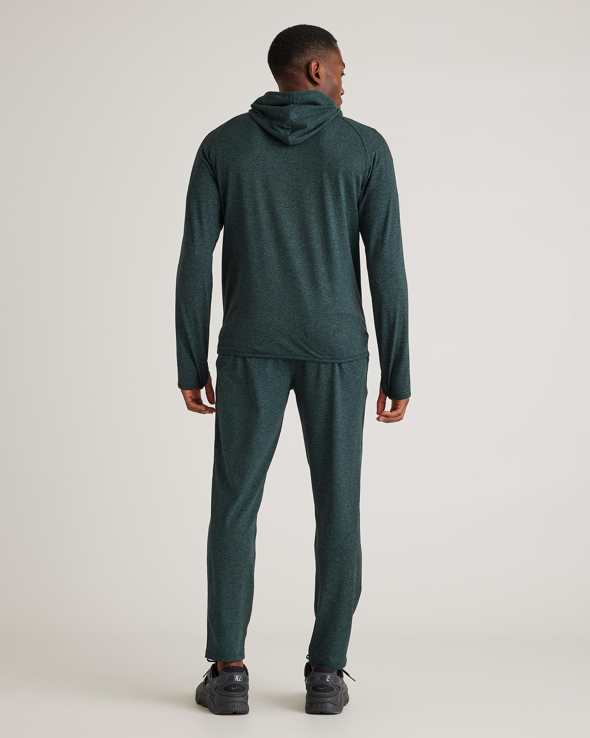 Quince | Men's Super Soft Performance Zip Hoodie Flowknit Activewear, Recycled Polyester Product Image