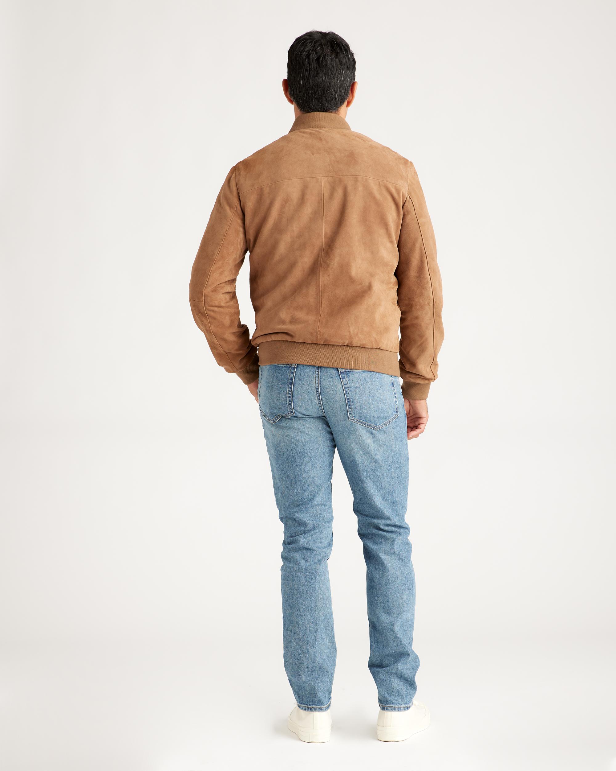 Quince | Men's 100% Suede Bomber Jacket Suede Leather Product Image