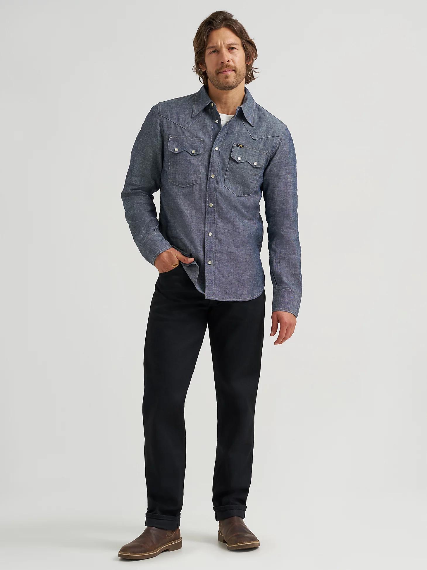 Men's Lee 101 Western Shirt | Men's Tops & Tees | Lee® Product Image