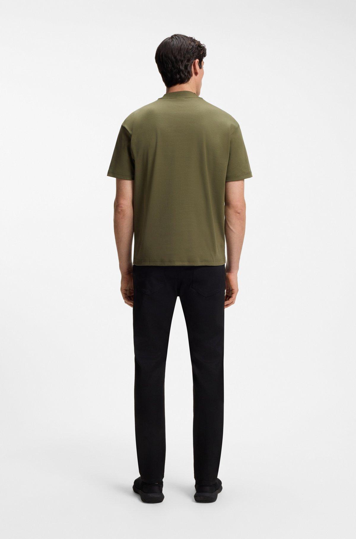 Porsche x BOSS relaxed-fit T-shirt with logo collar Product Image
