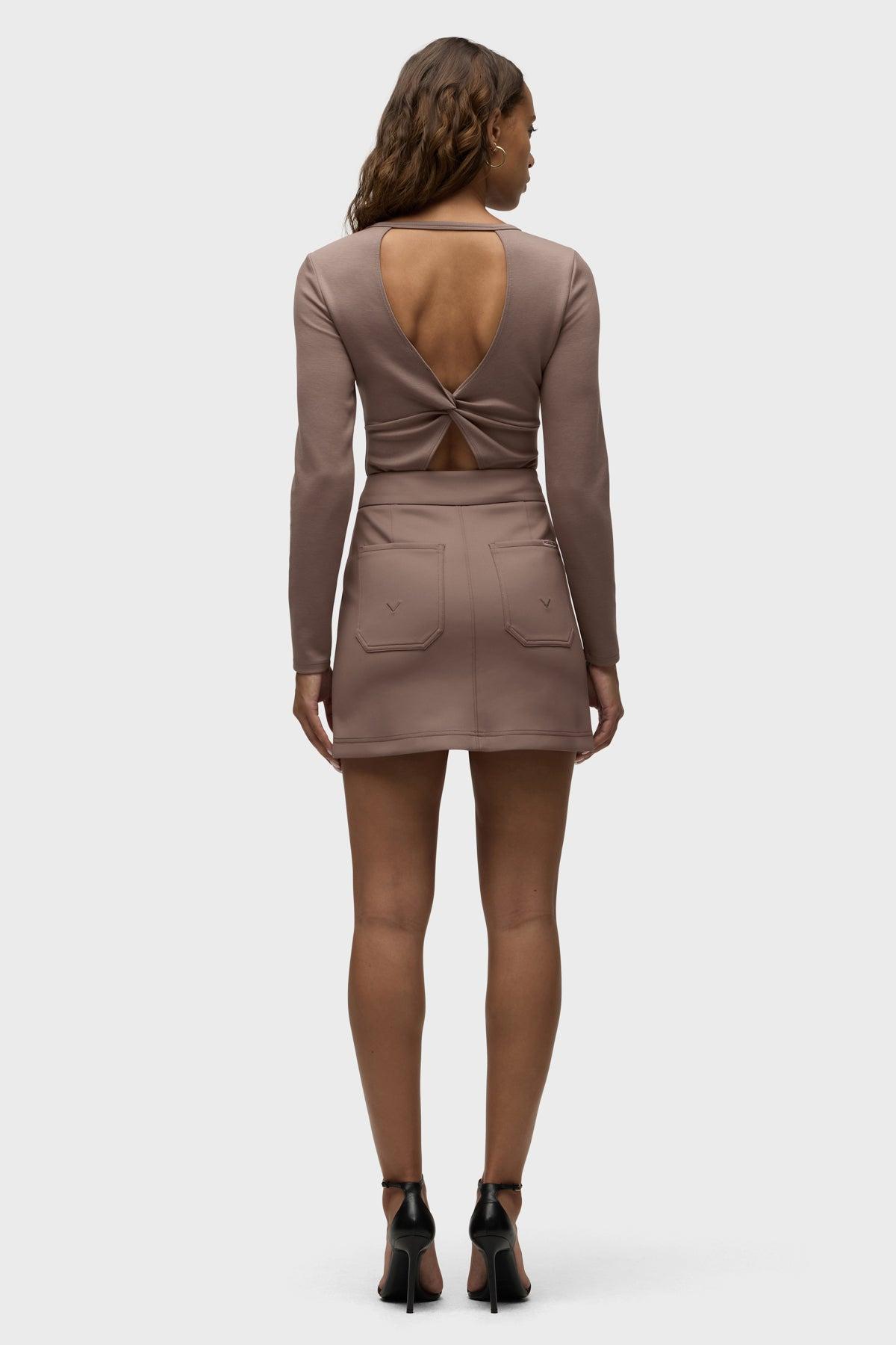 Knot Back Bodysuit Female Product Image
