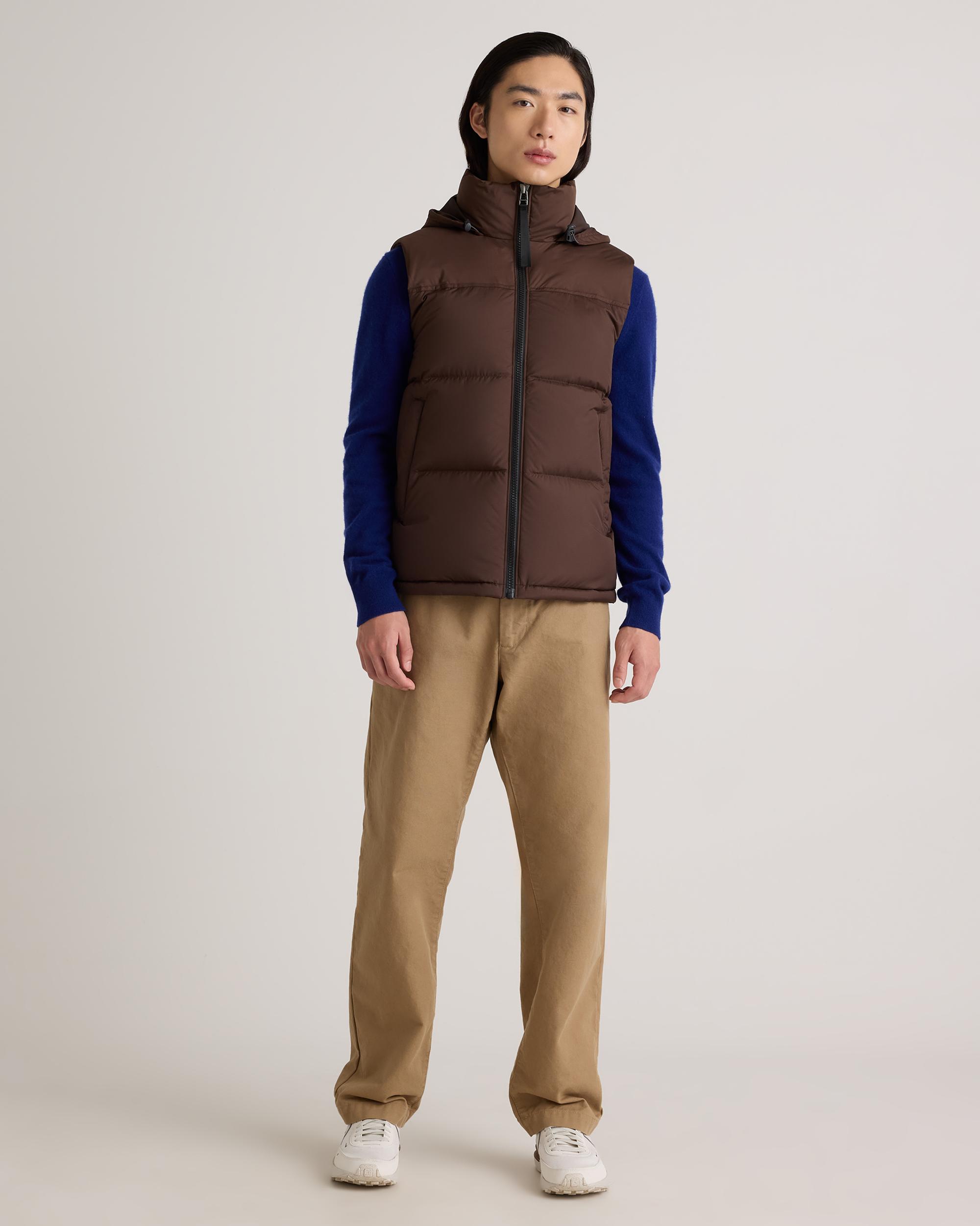 Quince | Men's Responsible Down Puffer Vest Recycled Polyester Product Image