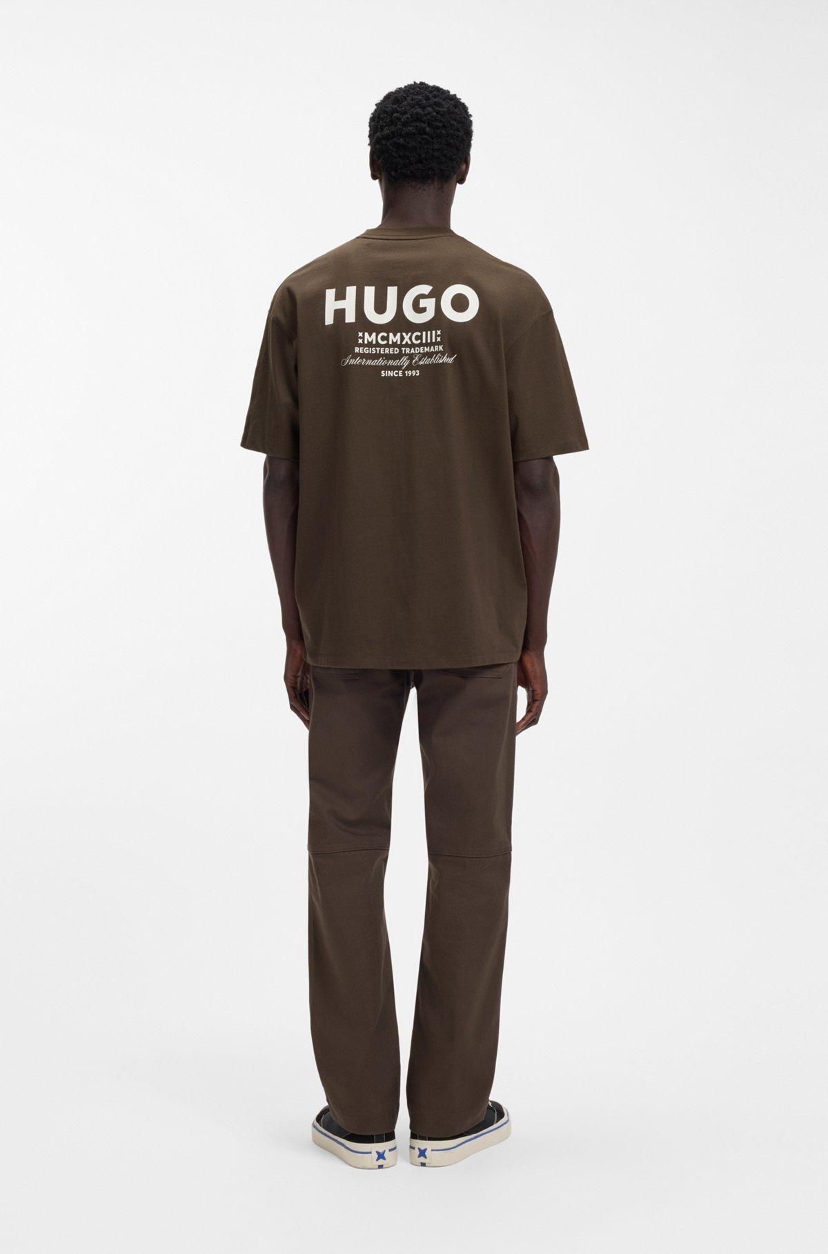 Logo-print T-shirt in cotton jersey Product Image
