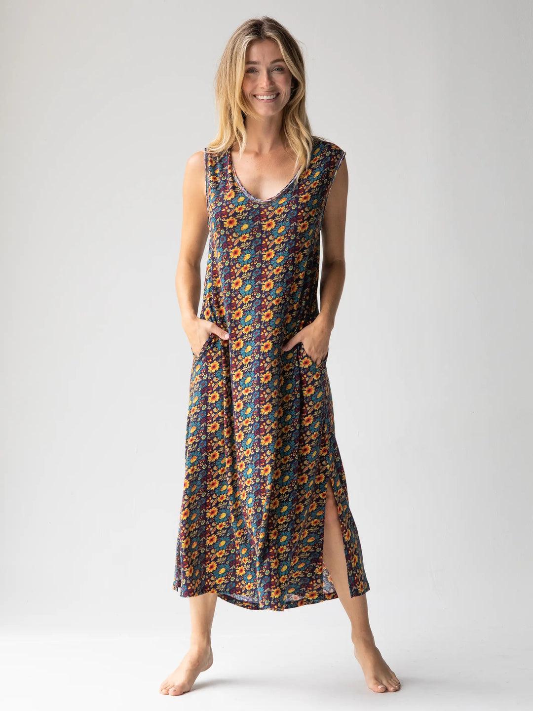 Hangout Cotton Midi Dress Product Image