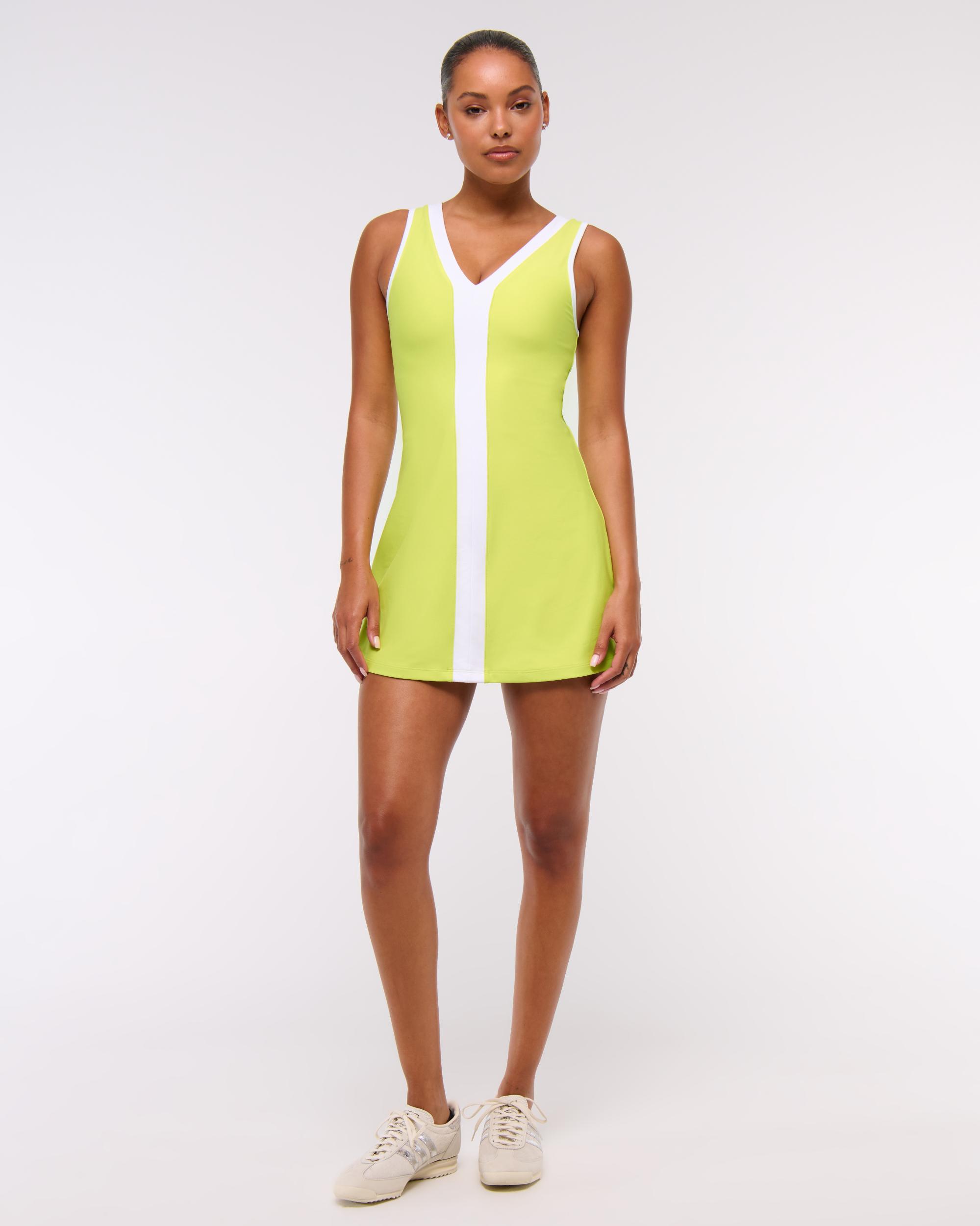 YPB sculptLUX V-Neck Mini Dress Product Image