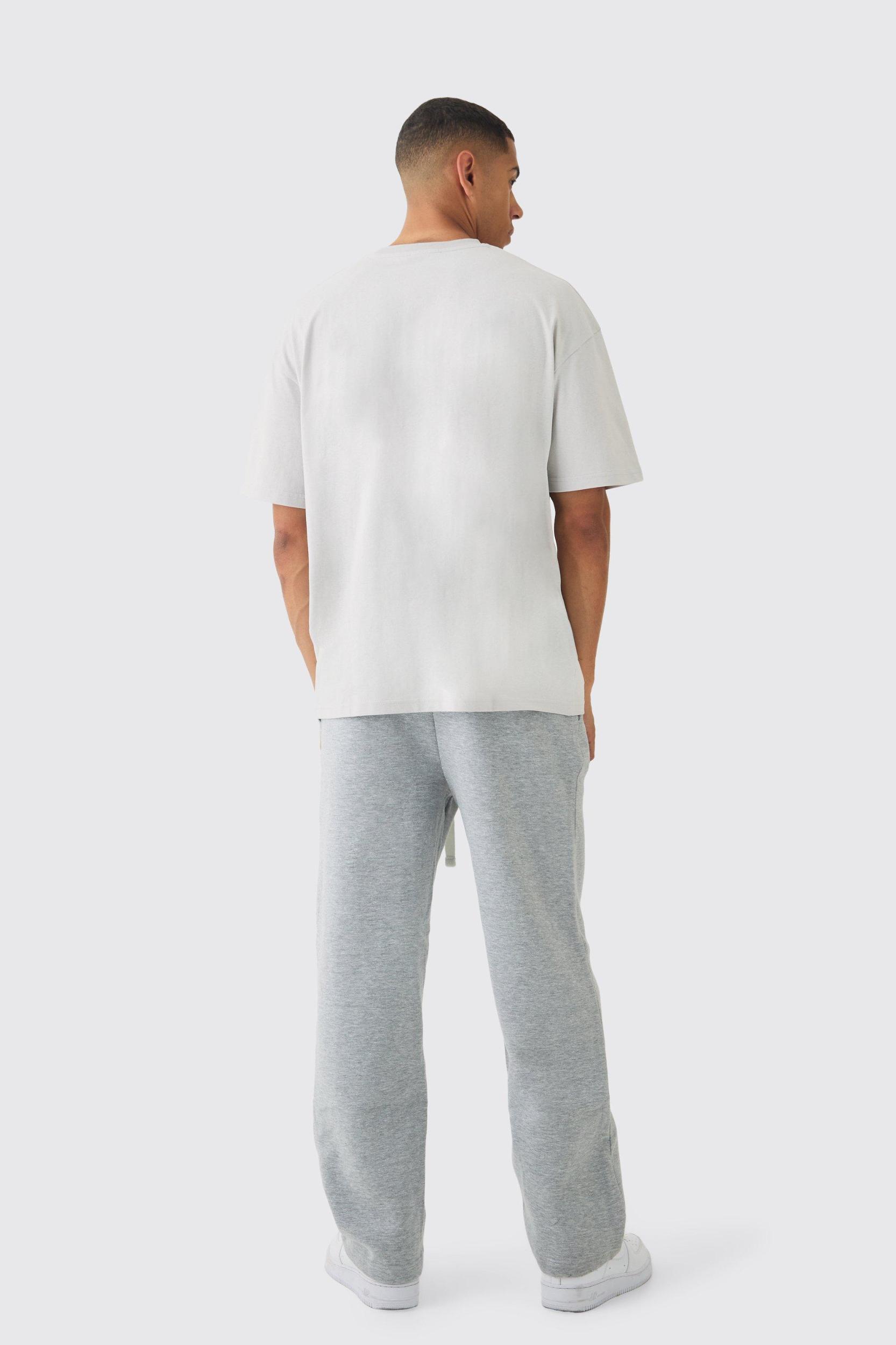 Oversized Drop Crotch Sweatpants | boohooMAN USA Product Image