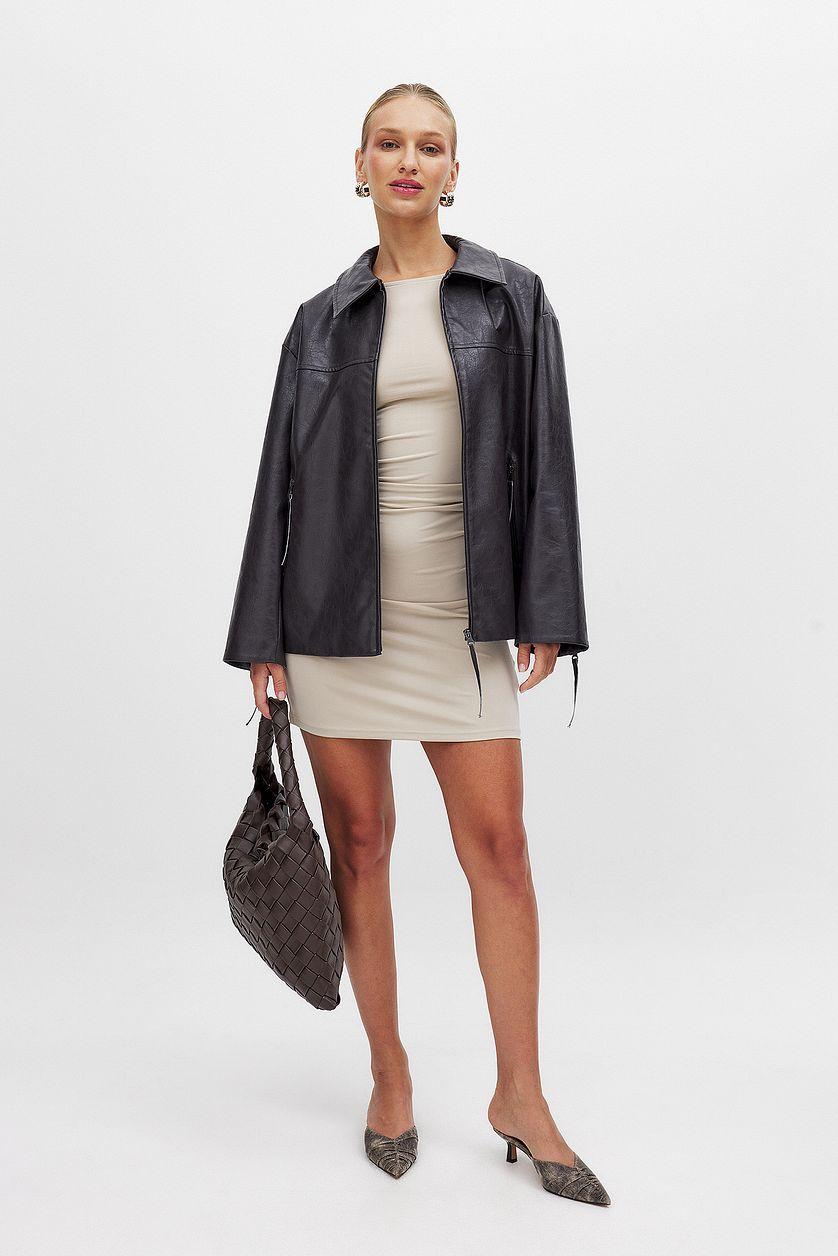 Sleeveless Jersey Mini Dress Product Image