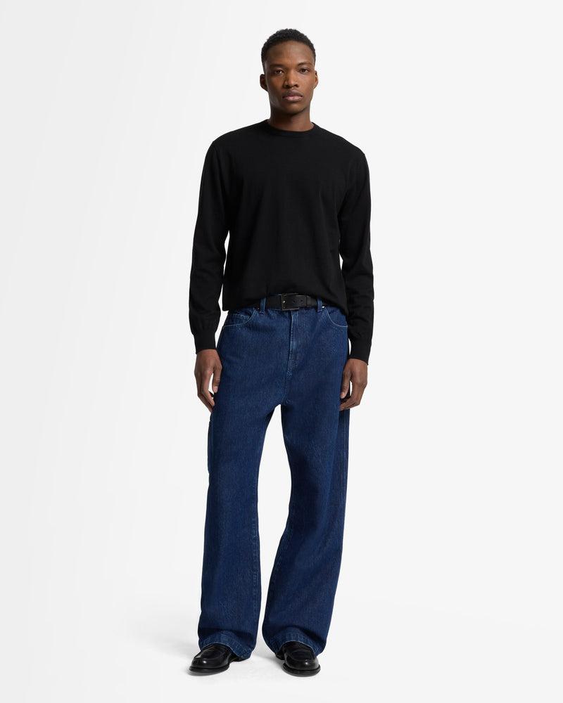 Utility Denim Wide Leg Pant Product Image