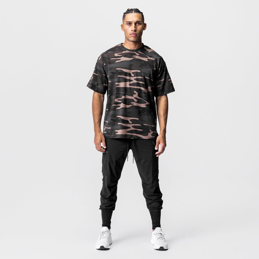 0514. CottonPlus™ Oversized Tee - Rust Camo Male Product Image